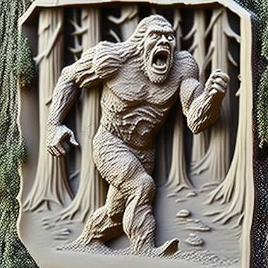 3D модель Игра В поисках снежного человека (STL)